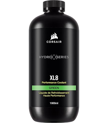 CORSAIR Hydro X Series XL8 冷却液 1000ml Corsair Hydro X Series XL8 Performance Coolant - Vibrant Colors.